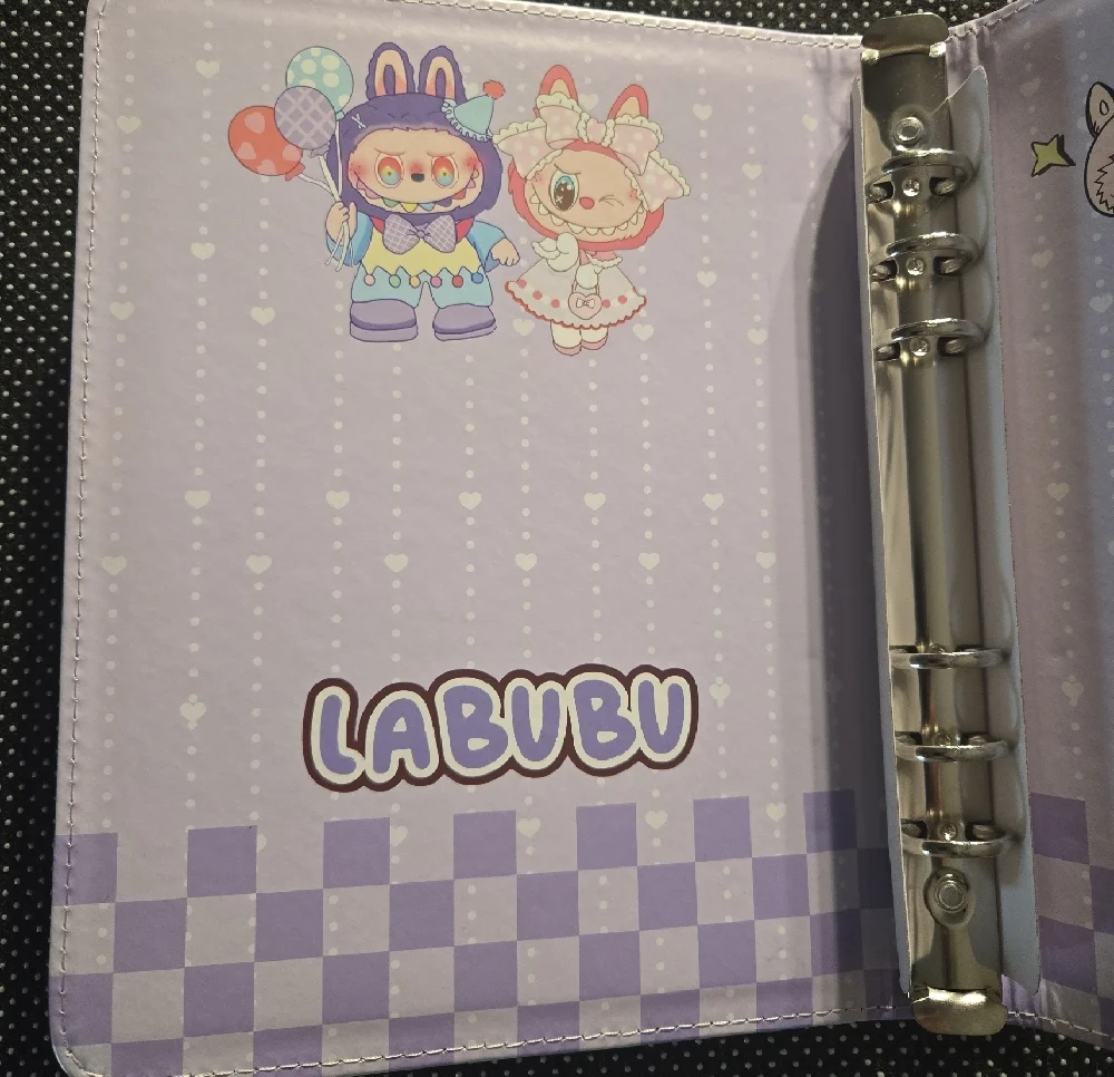 Lazy Yoga Labubu A5 Binder - New, Never Used